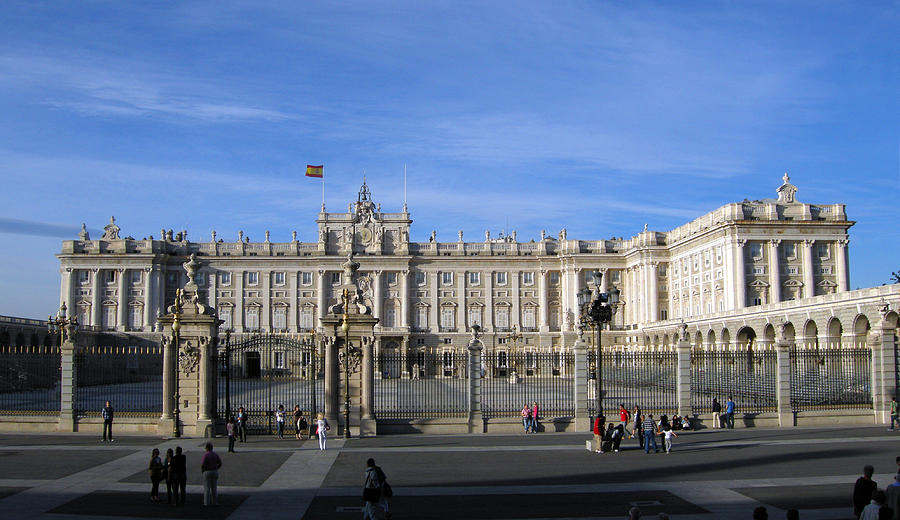 The Royal palace in Madrid Photograph by Perry Van Munster