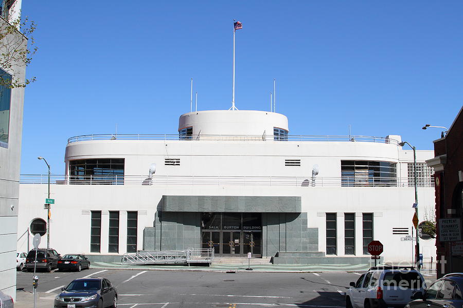 The Sala Burton Building . Maritime Museum . San Francisco California . 7D14087 Photograph by Wingsdomain Art and Photography