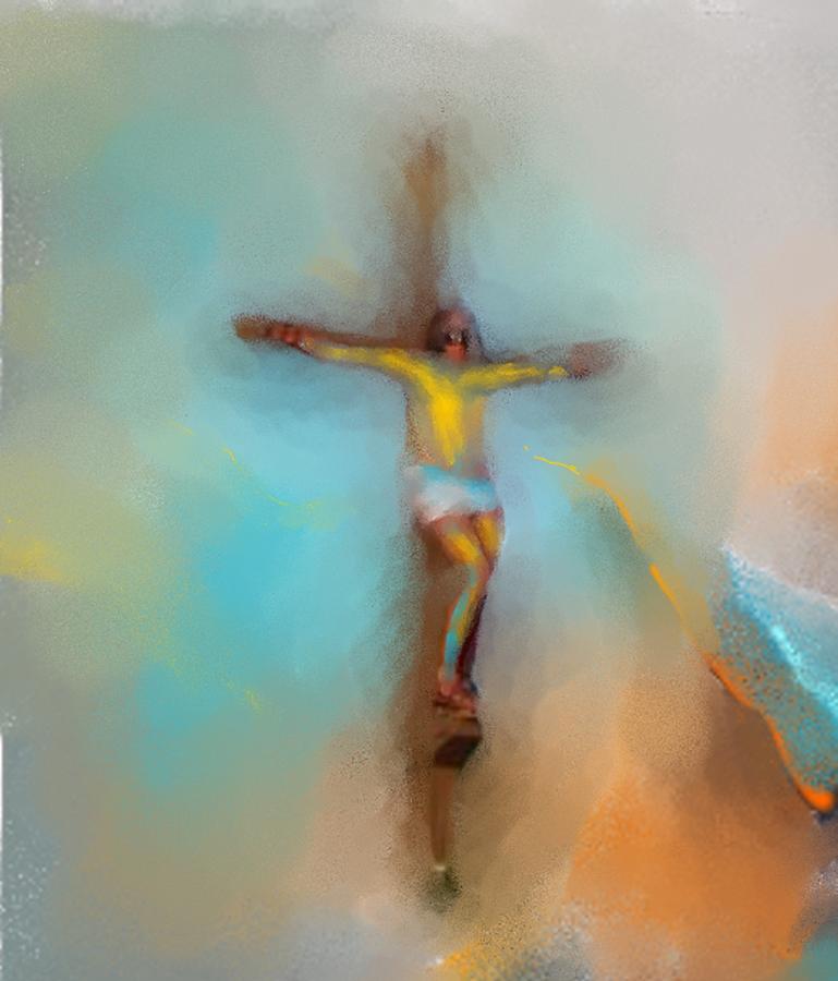 The Savior Painting by Larry Cirigliano
