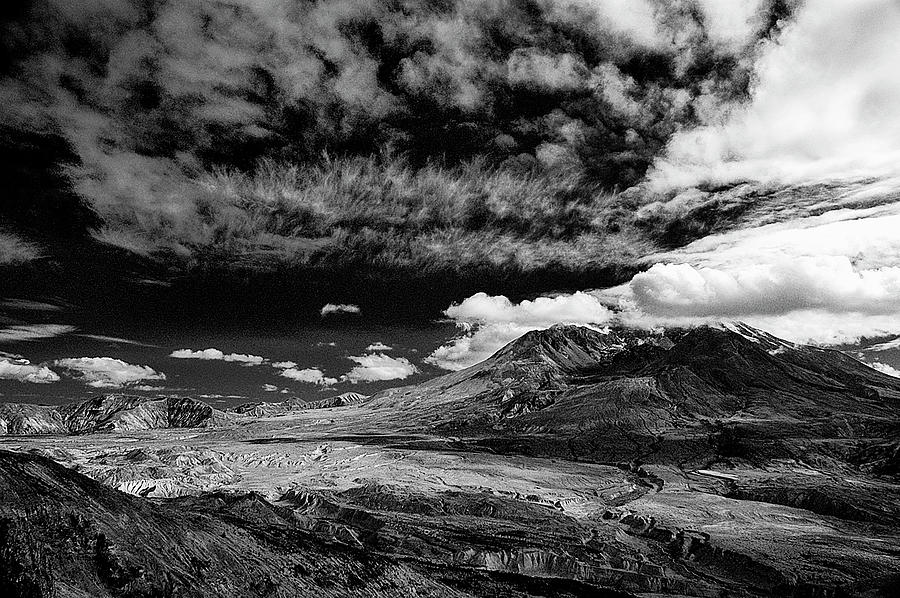 The Scars of Mt St Helens Photograph by Geraldine Alexander