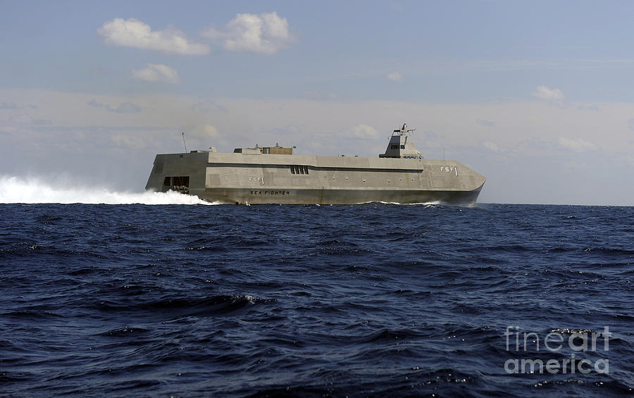 The Sea Fighter Littoral Combat Ship Photograph by Stocktrek Images ...