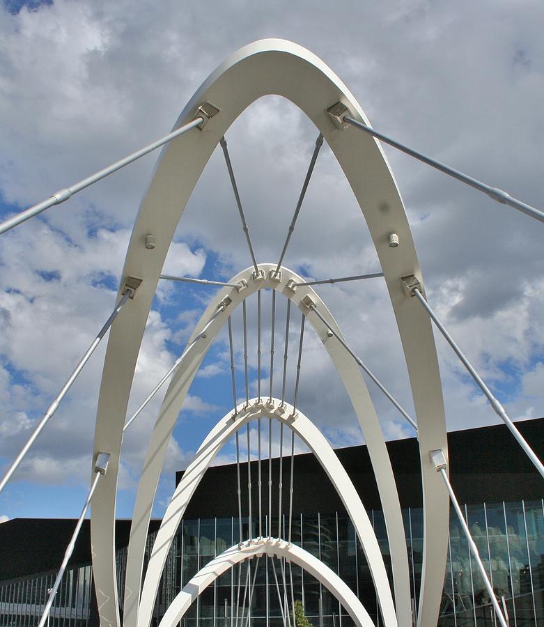 The Seafarers Bridge Structure Photograph by Kelly Nicodemus-Miller