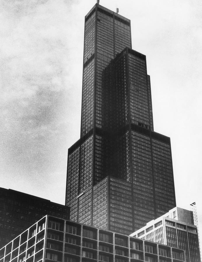 The Sears Tower, Chicago, Illinois, Ca Photograph by Everett