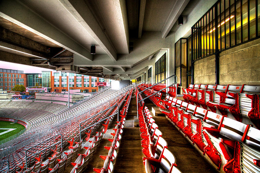 The Seats at Martin Stadium Photograph by David Patterson