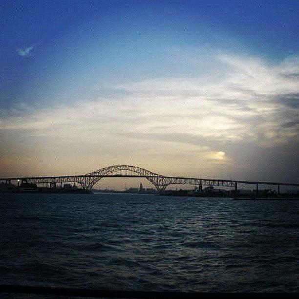 Corpus Christi Photograph - The Setting Sun In The Gulf by Katie Phillips