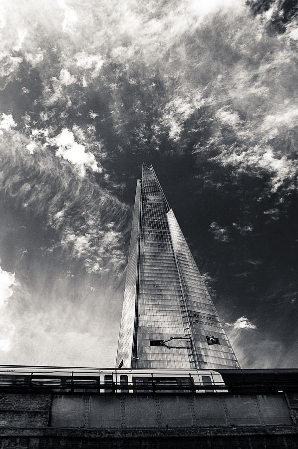 The Shard and London Bridge Photograph by Lenny Carter