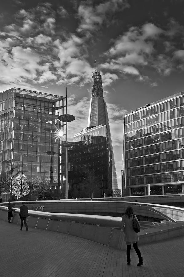 The Shard from the Scoop Photograph by Gary Eason
