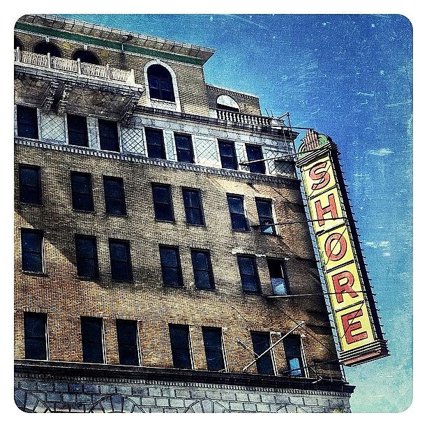 Vintage Photograph - The Shore Theater by Natasha Marco