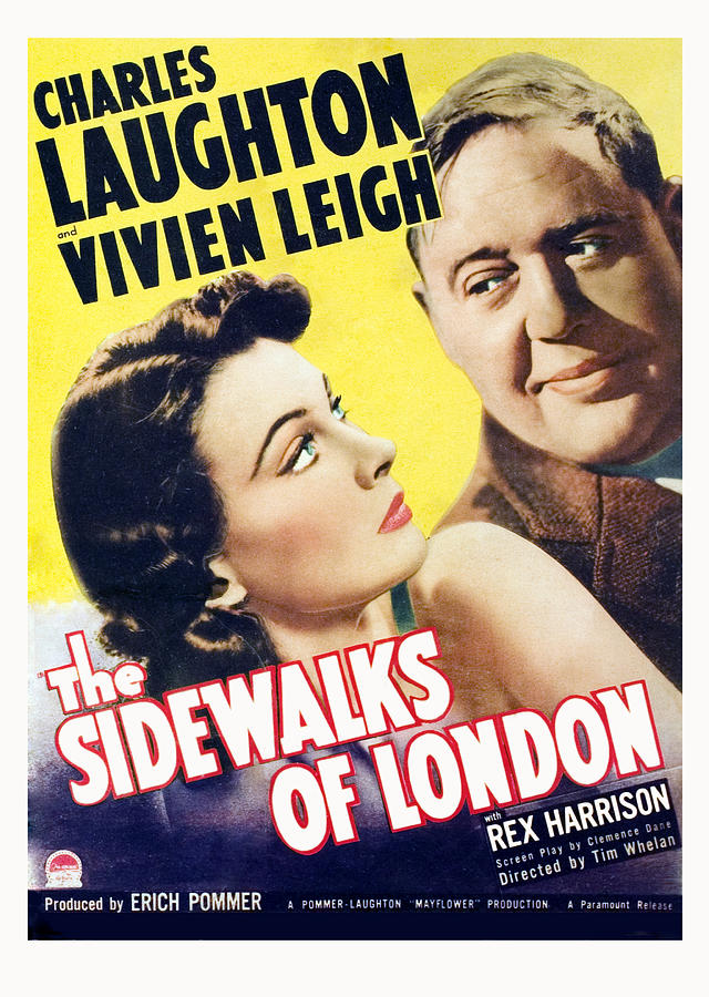 The Sidewalks Of London, Vivien Leigh Photograph by Everett - Fine Art ...