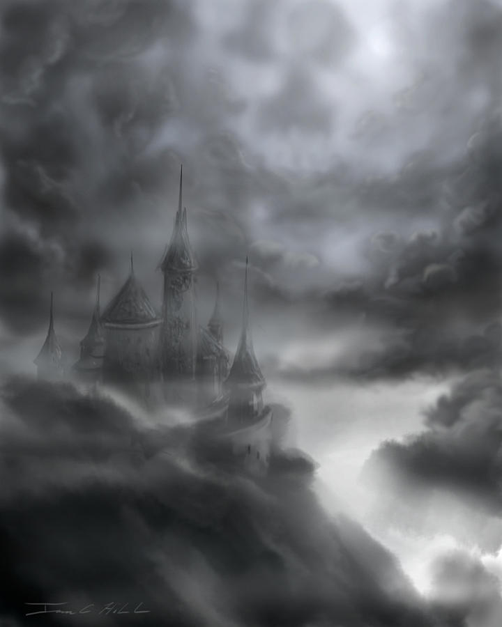 The Skull Castle Painting by James Hill