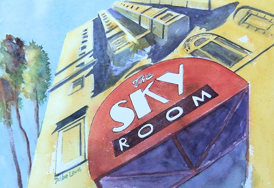 The Sky Room Painting by Debbie Lewis