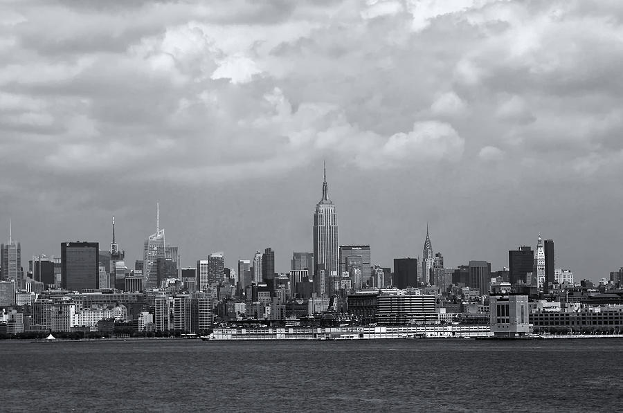 New York City Photograph - The Skyline by Sheryl Thomas