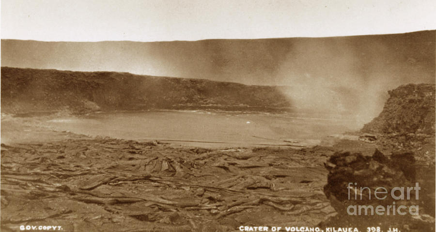 The Smoking Crater Of The Active Photograph by Science Source