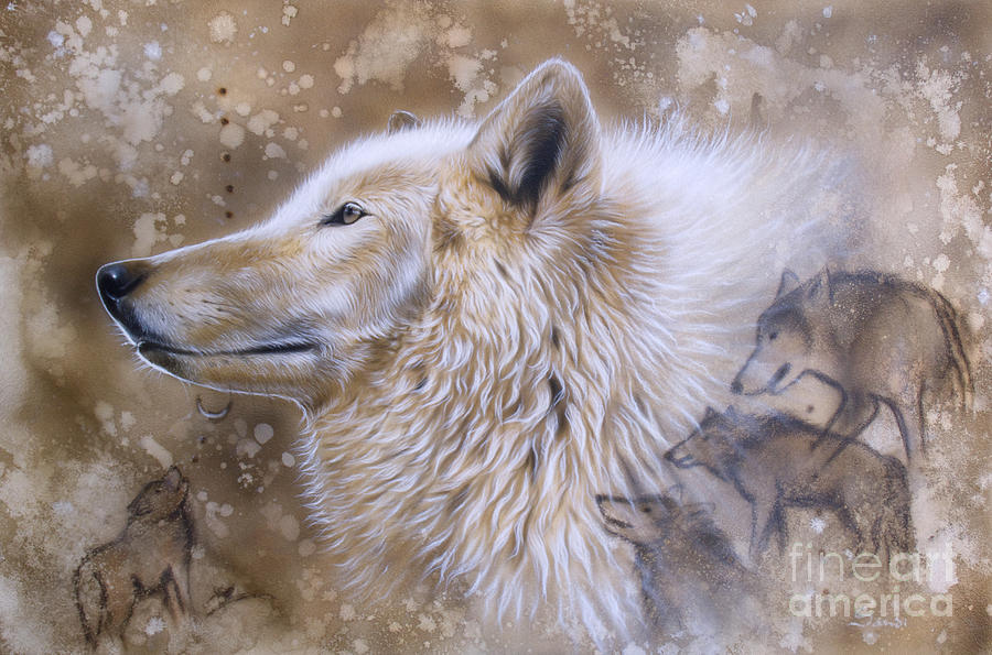 Wildlife Painting - The Source VI by Sandi Baker