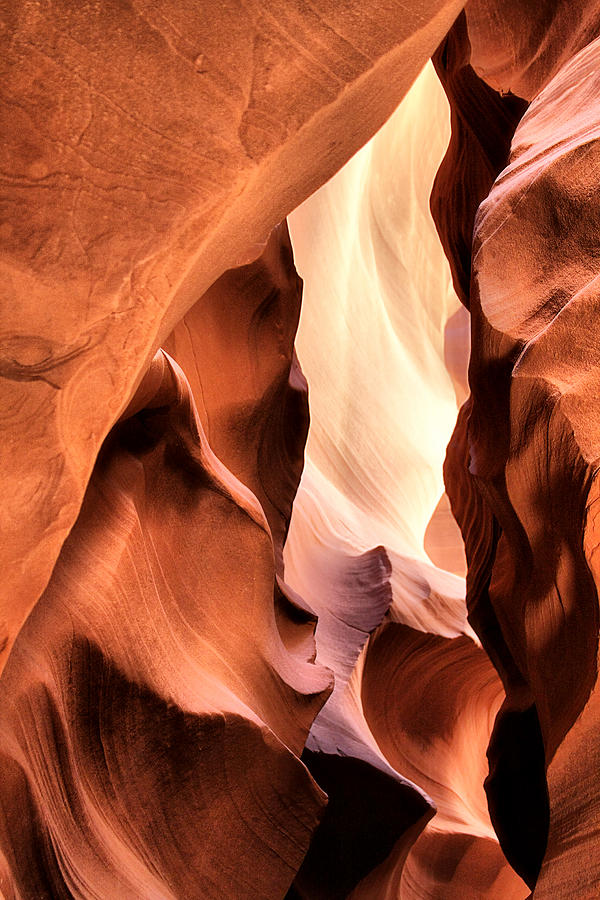 Antelope Canyon Photograph - The Spell of Antelope Canyon by Alexandra Till