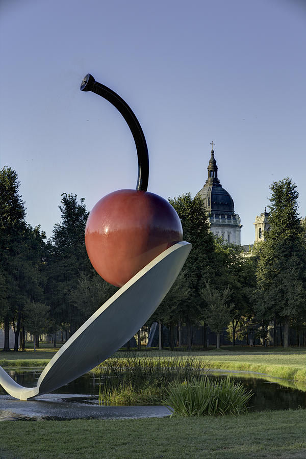 The Spoon and Cherry Photograph by Mark Harrington