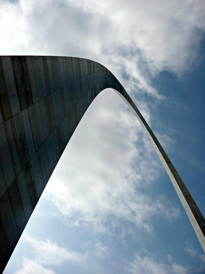The St. Louis Arch Photograph by Jo Sheehan