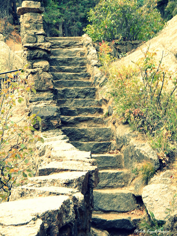 The Stairs Photograph by Michelle Frizzell-Thompson