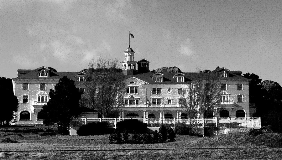 Abstract Digital Art - The Stanley Hotel by Bill Kennedy Abstract Digital Art - The Stanley Hotel by Bill Kennedy