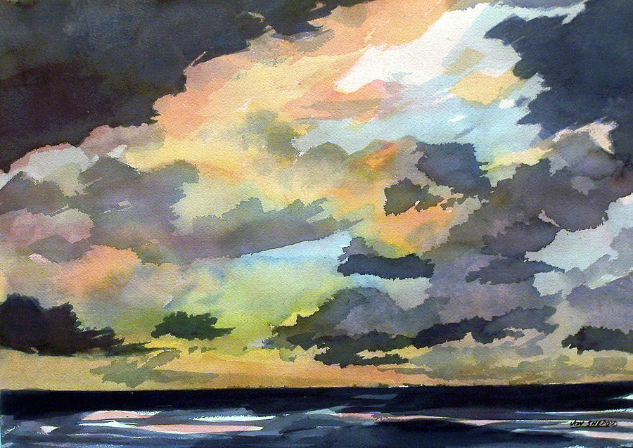The Storm Breaks Painting by Jon Shepodd The Storm Breaks Painting by Jon Shepodd