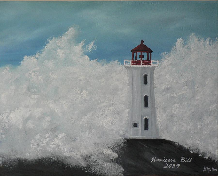 The Storm Painting by Donna Muller