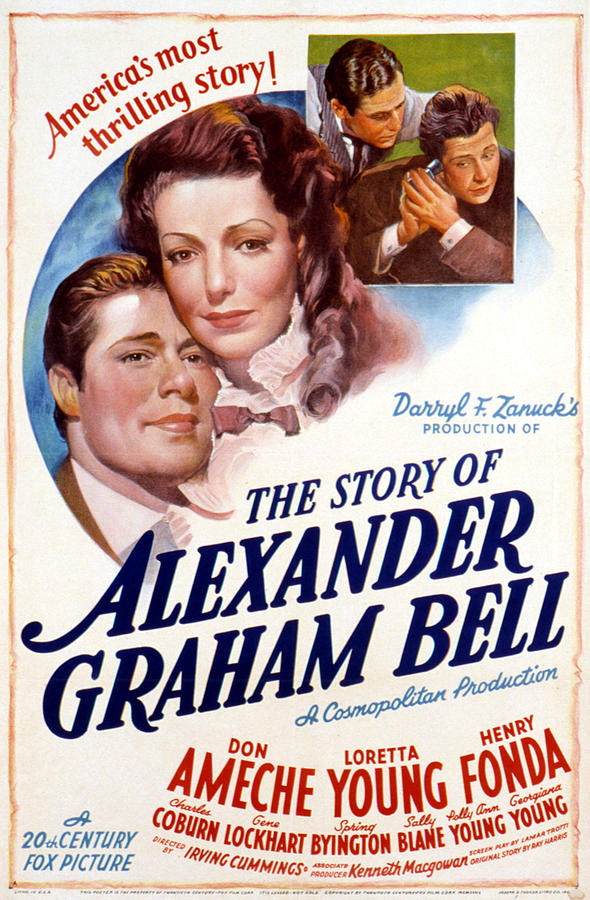 The Story Of Alexander Graham Bell, Don Photograph by Everett
