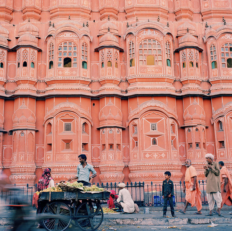 Street Life Of India Photograph by Shaun Higson
