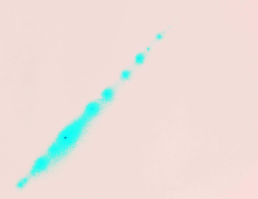 The String Of Pearls Comet, Hurtling Towards Jupiter Photograph by