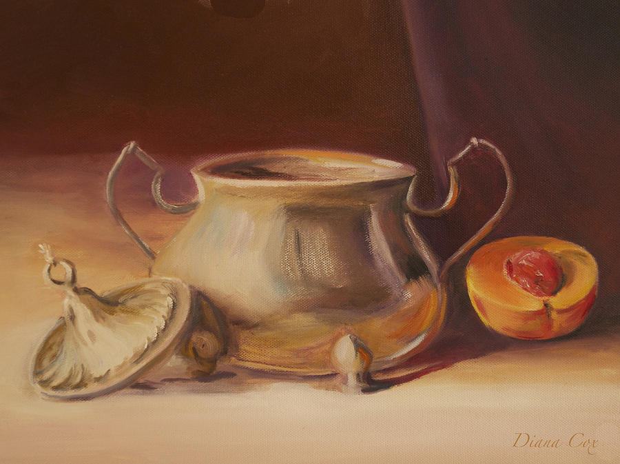 Still Life Painting - The Sugar Bowl by Diana Cox