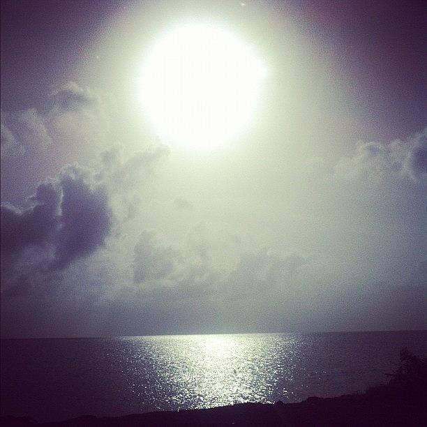 Sunset Photograph - The Sun @ Vieques Yesterday!! by Toxyk Clothing ™