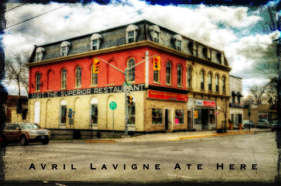 The Superior Restaurant - Napanee Photograph by John Herzog - Fine Art ...