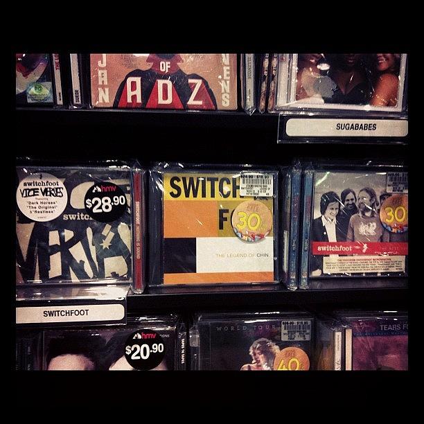 The Switchfoot Aisle At Hmv Sg. Quite Photograph by Yuen Yim