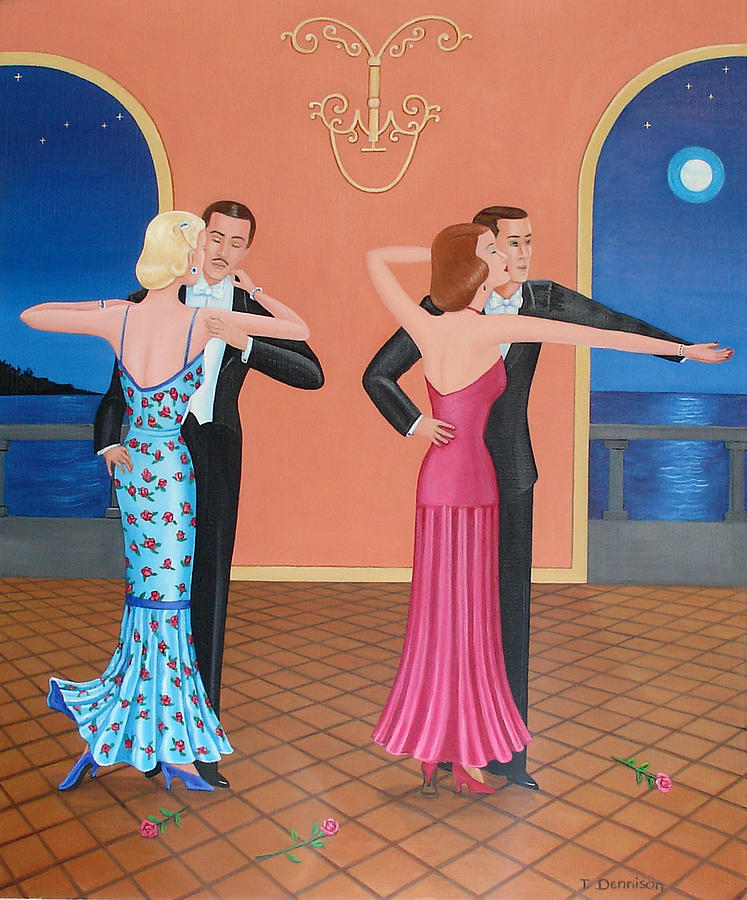 The Tango Painting by Tracy Dennison