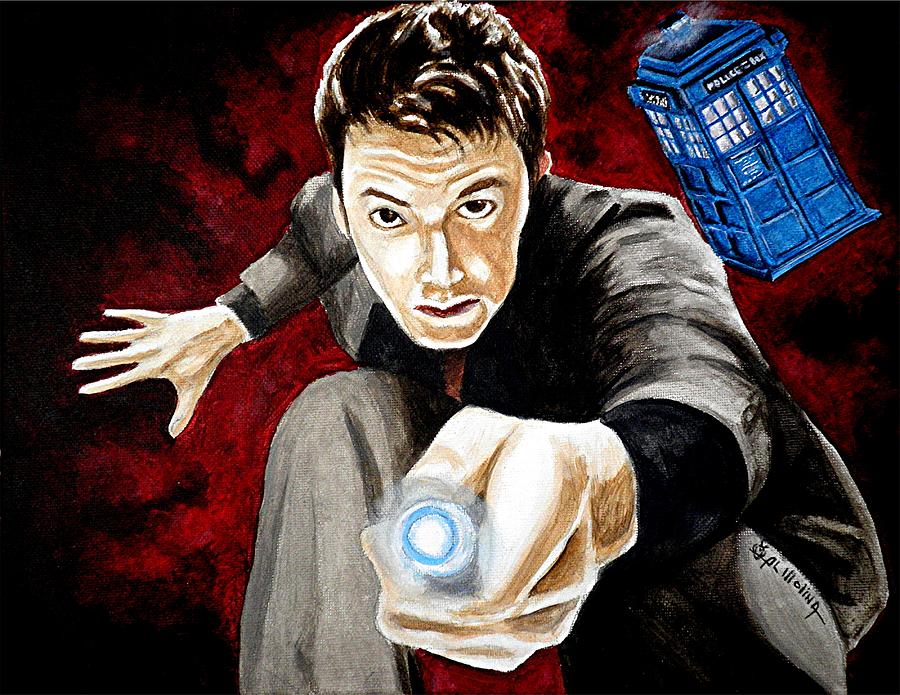 The Tenth Doctor Painting by Al  Molina