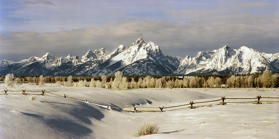 The Teton Range Photograph by David Blankenship