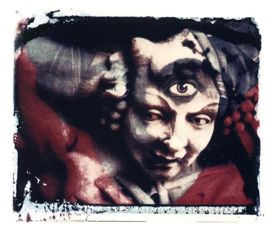 The Third Eye Polaroid transfer Photograph by Jane Linders