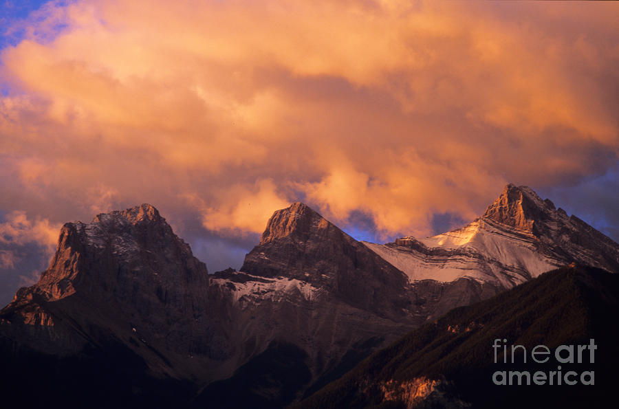 Landscape Photograph - The Three Sisters by Bob Christopher