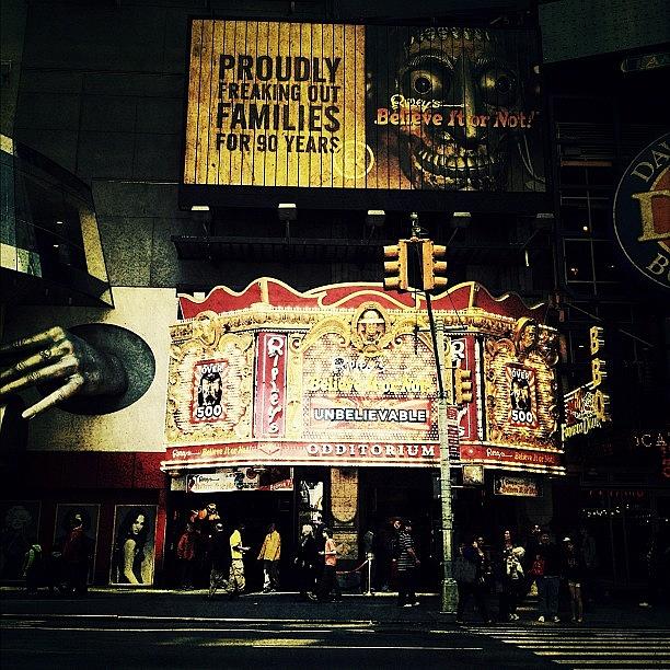New York City Photograph - The Times Square Circus by Natasha Marco