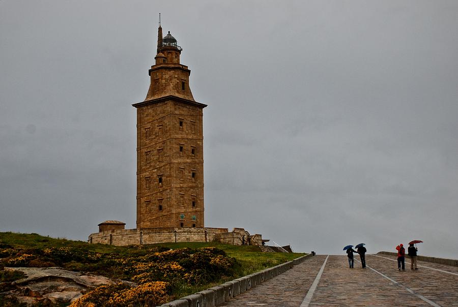 The Tower of Hercules Photograph by Eric Tressler