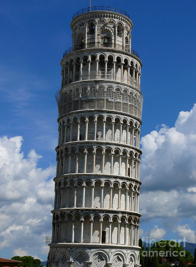 The Tower of Pisa Photograph by Jeanne  Woods