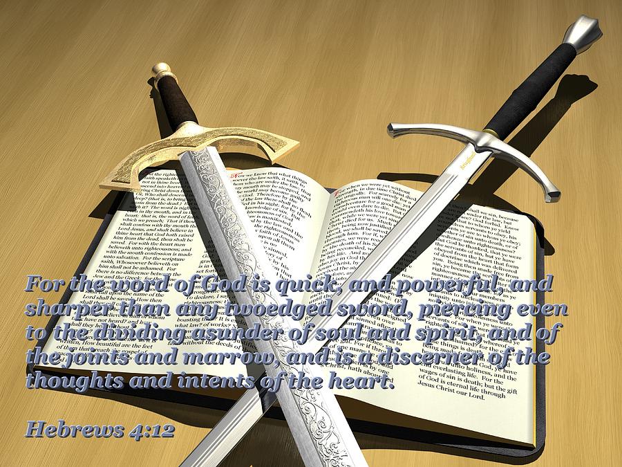 two edged sword bible verse