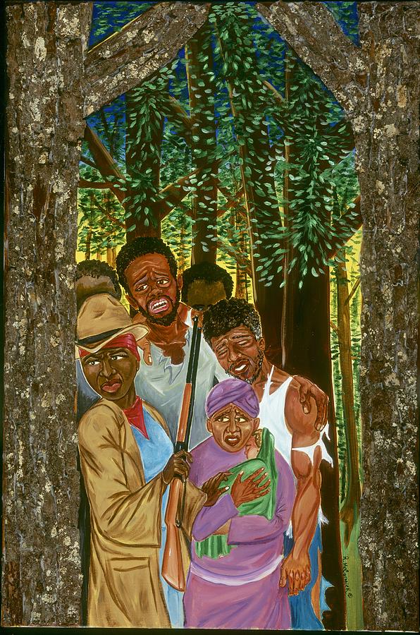 Harrit Tubman Painting - The Underground Railroad by Mccormick  Arts