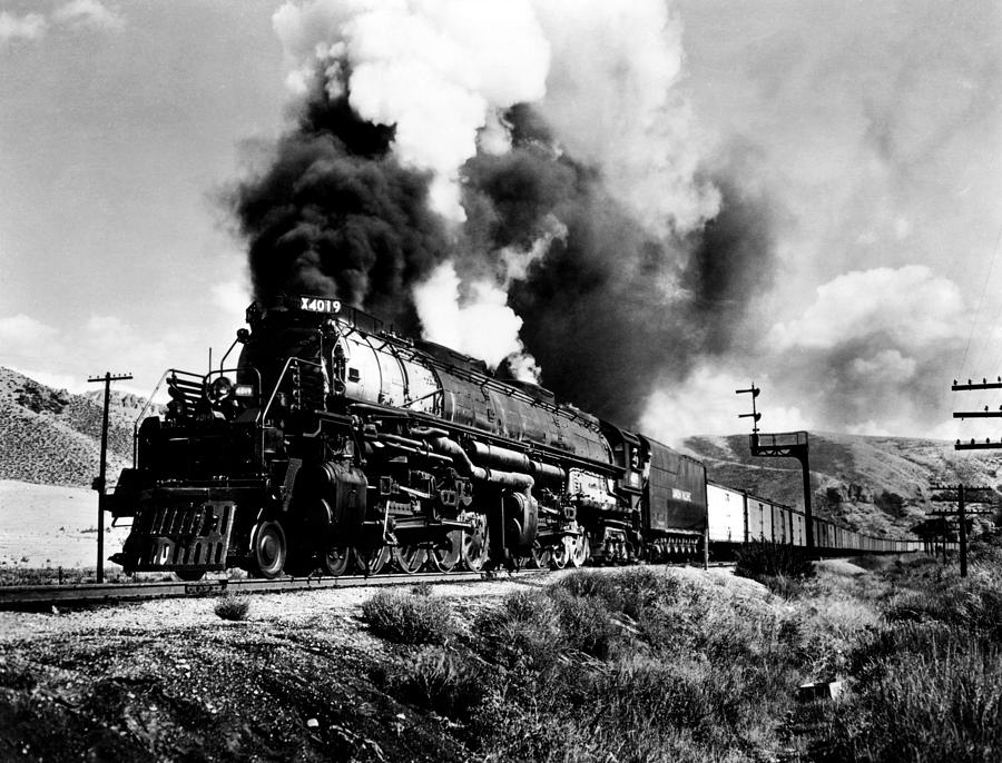 The Union Pacific Railroad, The Largest Photograph by Everett - Fine ...