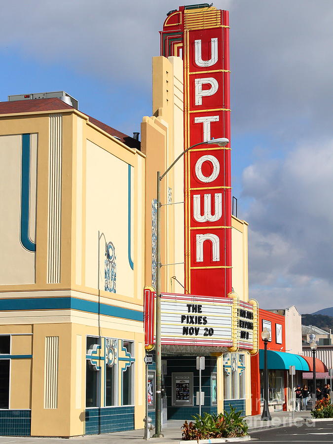 The Uptown Theater in Napa California Wine Country . 7D8927 Photograph