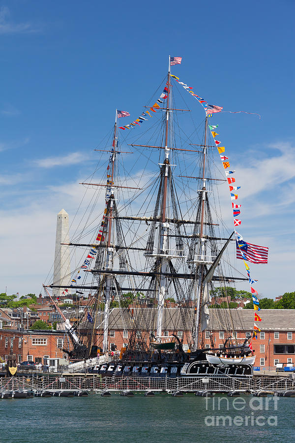 The USS Constitution Photograph by Susan Cole Kelly