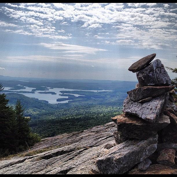 Landscape Photograph - The #view From A #cairn On The #summit by Mark Scheffer