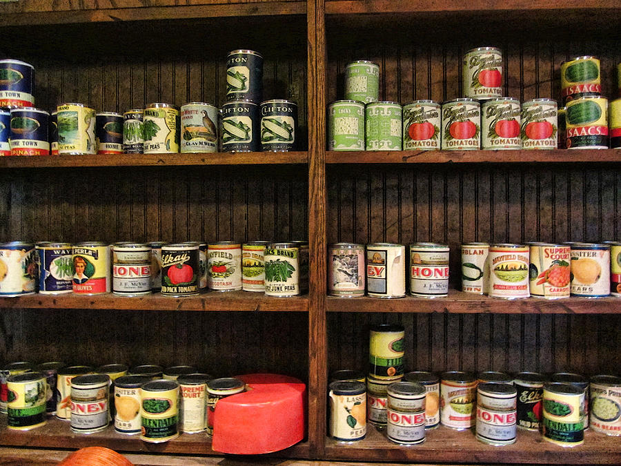 The Vintage Pantry At Vulcan Photograph by Kathy Clark