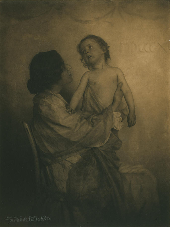 The Vision, Woman Holding Young Child Photograph by Everett