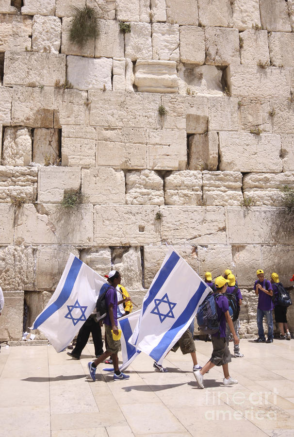 The Wailing Wall Photograph by Alon Meir