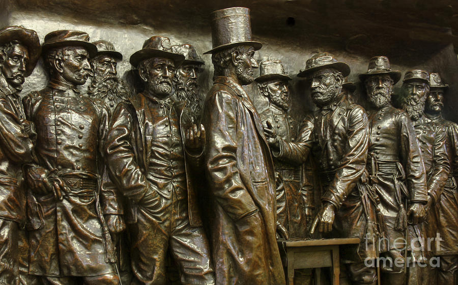 Us Civil War Photograph - The War Ends by David Bearden Us Civil War Photograph - The War Ends by David Bearden